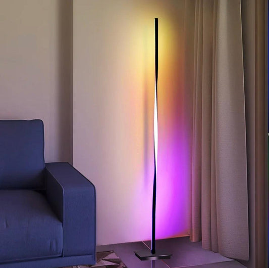 Minimalism Color Changing RGB Floor Lamp Height 125 cm